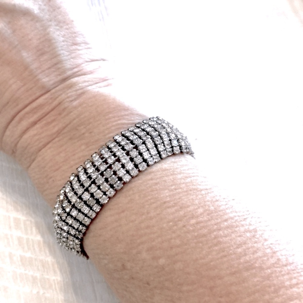 Vintage rhinestones bracelet